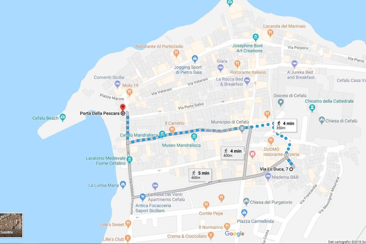 Lo Duca Apartments تْشيفالو المظهر الخارجي الصورة